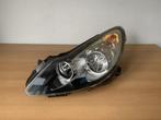 Koplamp Links Opel Corsa D 2006 tot 2010  zwart binnenwerk, Gebruikt, -, -, Opel