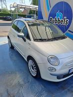 Fiat 500 1.2 automaat, Auto's, Fiat, Beige, Particulier, Start-stop-systeem, 3 deurs