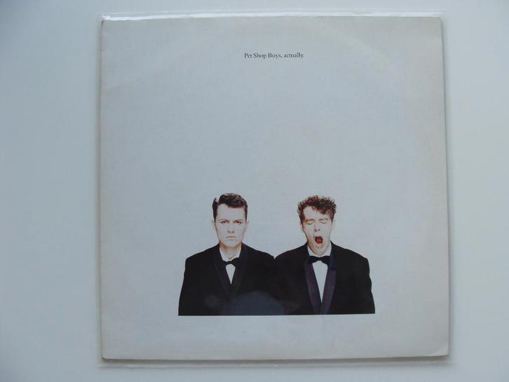 Pet Shop Boys – Actually (1987), CD & DVD, Vinyles | Pop, 1980 à 2000, 12 pouces, Enlèvement ou Envoi