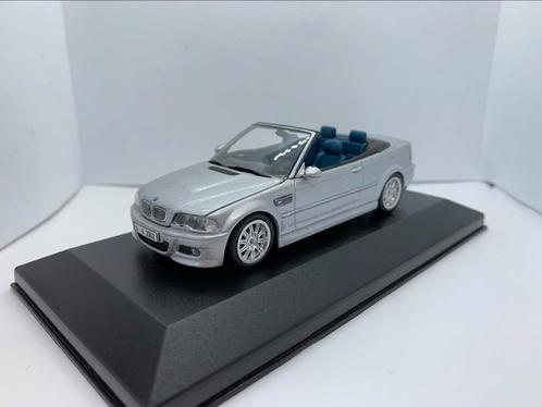 BMW 3-serie 3er M3 Cabriolet (Type E46) 2001 - MiniChamps, Hobby en Vrije tijd, Modelauto's | 1:43, Zo goed als nieuw, Auto, MiniChamps
