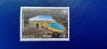 Postzegels Malta SEPAC Tourist Attractions 2024 beschikbaar voor biedingen
