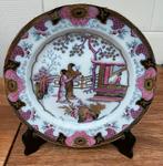 5 Famille Rose borden (1860-1900), Antiek en Kunst, Antiek | Servies los, Ophalen of Verzenden