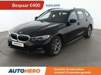 BMW 3 Serie 318 318d Sport Line (bj 2020, automaat), Auto's, BMW, Achterwielaandrijving, Zwart, Leder, 5 deurs