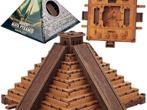 3D Houten Escape Room Puzzel Maya Pyramid - Wood Puzzles, Verzenden, Nieuw