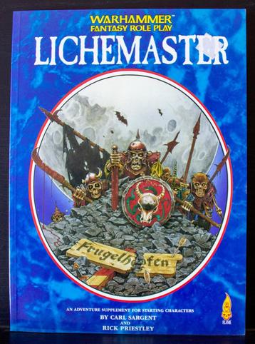 Warhammer Fantasy Role-Play-Lichemaster 1st Edition 1990