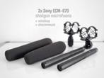 Sony ECM-670 Shotgun microfoon + shockmount en stand, Ophalen, Gebruikt