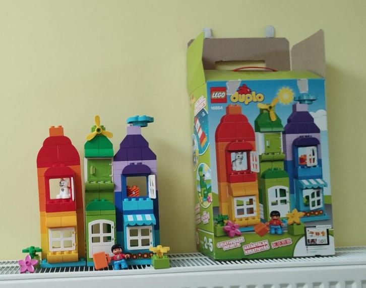 duplo creative box 10854, Kinderen en Baby's, Speelgoed | Duplo en Lego, Zo goed als nieuw, Duplo, Complete set, Ophalen