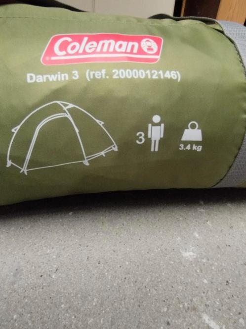Tent Coleman Darwin 3, Caravans en Kamperen, Tenten, tot en met 2, Gebruikt, Ophalen