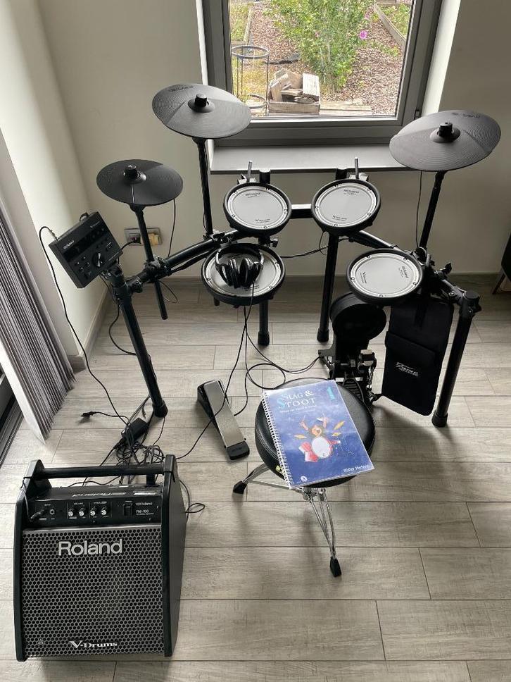 Elektronisch Drumstel Roland V-Drums TDO7-KV, Muziek en Instrumenten, Drumstellen en Slagwerk, Zo goed als nieuw, Roland, Elektronisch