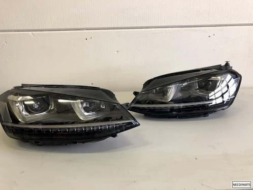 Golf 7 r20 r xenon led koplamp dubbele u led 033/034, Auto-onderdelen, Verlichting, Volkswagen, Gebruikt, Ophalen