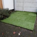 rubbertegels kunstgras, Tuin en Terras, Ophalen, Kunststof, Gebruikt, Minder dan 5 m²