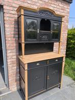 Magnifique Vaisselier double corps, Huis en Inrichting, Kasten | Buffetkasten, Ophalen, Zo goed als nieuw, Eikenhout