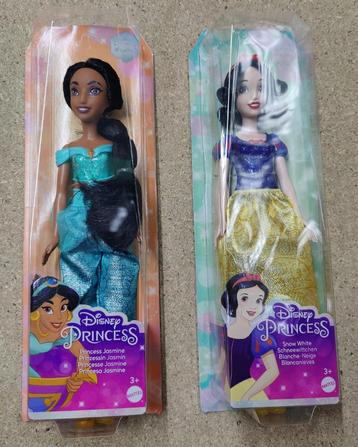 Disney Princess Poppen - Sneeuwwitje en Jasmin (NIEUW)