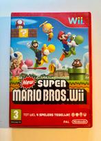 New Super Mario Bros - Nintendo Wii - compleet, Consoles de jeu & Jeux vidéo, Jeux | Nintendo Wii, Enlèvement ou Envoi, Utilisé