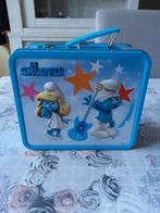 Kleine metalen koffer van Smurf, Verzamelen, Ophalen of Verzenden, Gebruikt, Overige typen