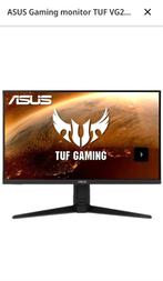 Asus Tuf 27 inch 165Hz, Computers en Software, Ingebouwde speakers, Full HD, Minder dan 1 ms, 151 t/m 200 Hz