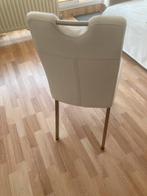 4 lederen stoelen, Huis en Inrichting, Woonaccessoires | Krantenbakken en Lectuurbakken, Ophalen, Zo goed als nieuw