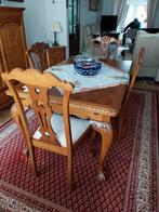 Tafel met 6 stoelen ( zijn nog niet verkocht,), Huis en Inrichting, Ophalen