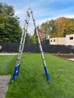 Nieuw Schuifbare ladder merk aldorr in aluminium, Doe-het-zelf en Bouw, Ladders en Trappen, Ophalen, Zo goed als nieuw, Ladder