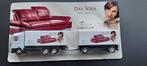 miniatuur vrachtwagen Mercedes met aanhangwagen, Verzenden, Nieuw, Verpakking