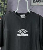Umbro Vintage Big Logo T-Shirt VTG - zwart maat S-M heren, Kleding | Heren, T-shirts, Ophalen of Verzenden, Zo goed als nieuw