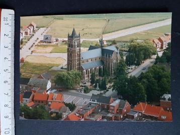 Foto Sint - Lenaarts ( Brecht ) Kerk Luchtfoto Luchtzicht beschikbaar voor biedingen