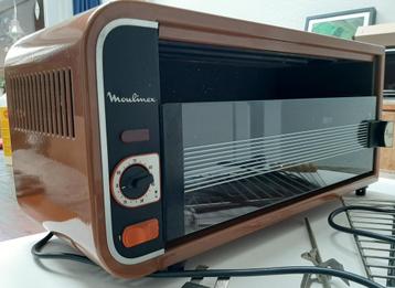 Vintage moulinex grill, Elektronische apparatuur, Ophalen, Minder dan 45 cm, Nieuw, Grill
