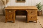 Klassiek bureau - Engels bureau - Massief bureau, Huis en Inrichting, Bureaus, Ophalen, Zo goed als nieuw, Bureau