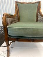 Stijlvolle rotan fauteuil, Moins de 75 cm, Enlèvement, Utilisé, 50 à 75 cm
