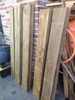 Grenen geinpregneerde constructieplanken, Doe-het-zelf en Bouw, Hout en Planken, Ophalen, Grenen, Geïmpregneerd