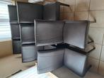 8 donkerbruine nepleren stoelen, Huis en Inrichting, Stoelen, Ophalen, Zo goed als nieuw