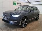 VOLVO XC90 Recharge 2.0 T8 dubbele motor 455CV BVA8 E6d AWD, Auto's, Beige, Blauw, 7 zetels, Leder