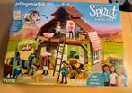 Playmobil Spirit - Écurie, maison, Enlèvement, Comme neuf, Ensemble complet