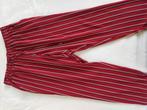 Rood gestreepte broek M, Ophalen of Verzenden, Zo goed als nieuw, Maat 38/40 (M), Rood
