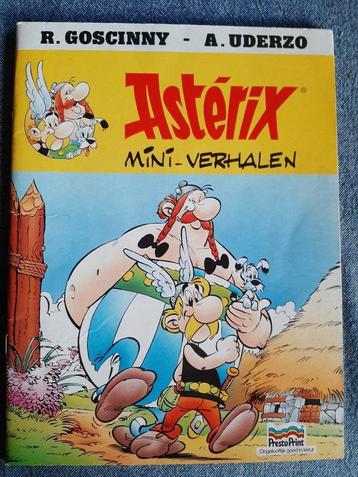 Asterix mini-verhalen (reclame Presto Print)