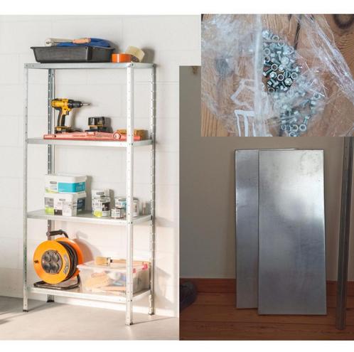 Étagère Baseline en acier galvanisé Brico, Huis en Inrichting, Woonaccessoires | Etagères, Gebruikt, Ophalen