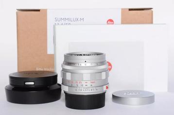 Nieuw Leica Summilux M 50mm 1.4 11714 Zilver Chrome Lens 50 beschikbaar voor biedingen