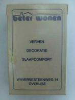speelkaarten Beter Wonen nieuw , doosje licht beschadigd, Ophalen of Verzenden, Gebruikt, Speelkaart(en)