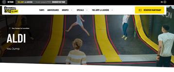 2 places Jump Park La Louvière beschikbaar voor biedingen
