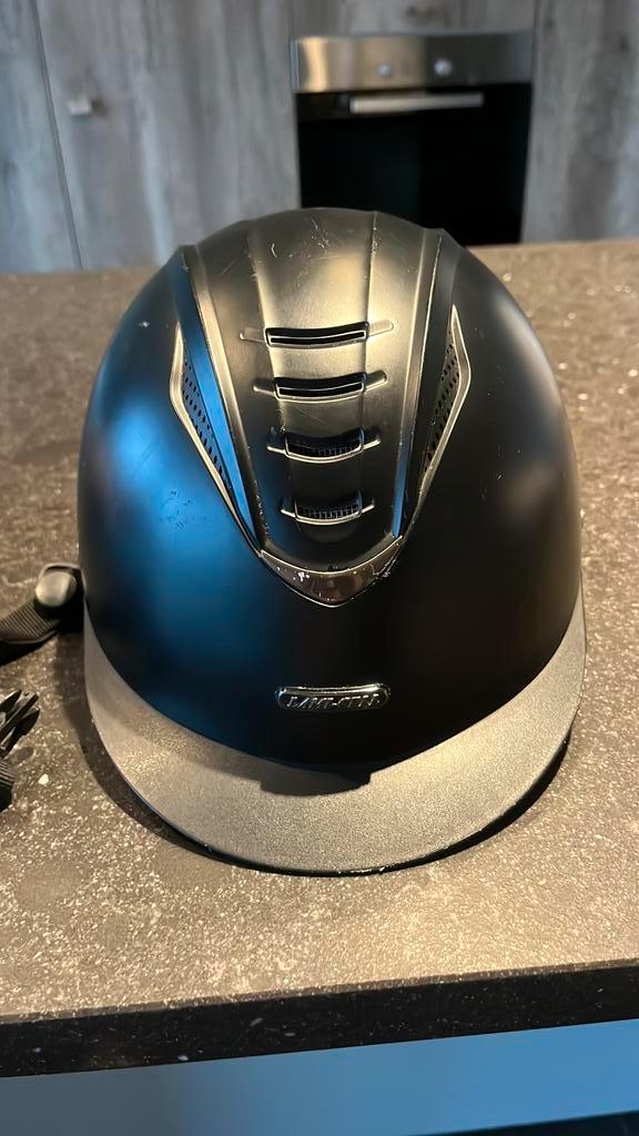 Lami-Cell tok/cap inclusief opbergzakje maat is 50/54, Dieren en Toebehoren, Paardrijkleding, Gebruikt, Cap, Overige soorten, Ophalen