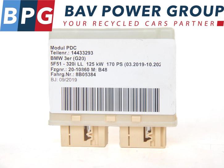 CONTROLE UNITE MODULE PDC BMW 3 serie (G20) (66205a02362), Autos : Pièces & Accessoires, Électronique & Câbles, BMW, Utilisé