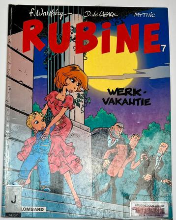 Rubine - Nr.7 - Werkvakantie - Gelezen staat beschikbaar voor biedingen