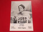 wielerkaart 1976 team jobo  alain cigana signe, Sports & Fitness, Cyclisme, Comme neuf, Envoi