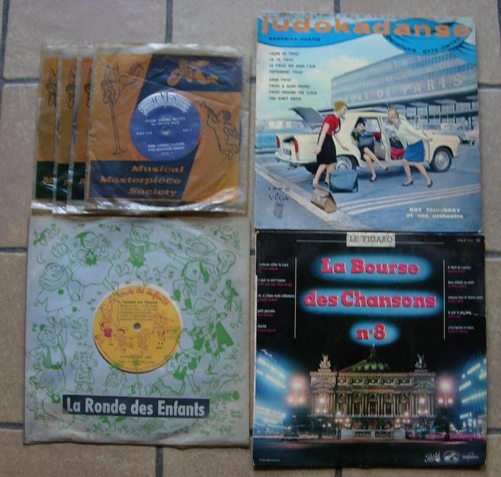 Collector 7 Vinyls 17 en 25 cm Zie foto's en beschrijving, Cd's en Dvd's, Vinyl | Overige Vinyl, Ophalen of Verzenden