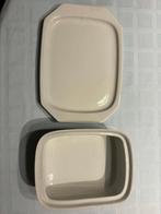 beurrier en porcelaine blanche NOUVEAU, Neuf, Uni, Enlèvement ou Envoi, Autres types