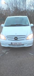 Mercedes vıto 113dıesel 180pk lichtvracht 6zetel 2013, Auto's, Stof, Zwart, Elektrische ramen, Wit