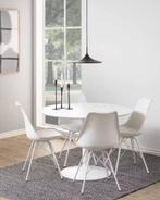 Eettafel Luthor White Ø110, Ophalen, Zo goed als nieuw