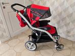 CHICCO opvouwbuggy op vering-grote draaiende wielen-rugzak, Kinderen en Baby's, Buggy's, Ophalen, Verstelbare rugleuning
