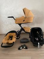 Stokke Xplory X Golden Yellow kinderwagen 3-in-1Compleet, Babygeluk, Babygelukjasara@outlook.be, Ophalen of Verzenden, Zo goed als nieuw