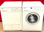 miele wasmachine + miele condensdroogkast, Elektronische apparatuur, Ophalen, Minder dan 85 cm, Zo goed als nieuw, Voorlader